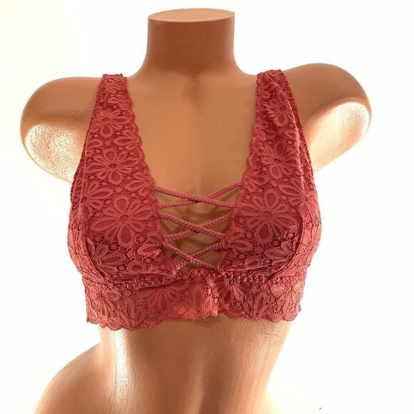 Victoria’s Secret braided plunge lace bralette bra - Picture 5 of 8
